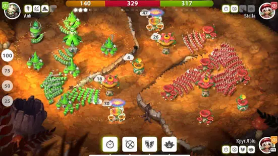 Aperçu Mushroom Wars 2 - RTS et Tower Defense Épique - Img 2